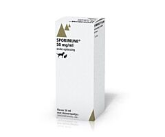 Sporimune 50 mg/ml orale oplossing 50 ml