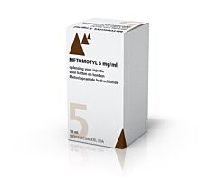 Metomotyl 5 mg/ml oplossing voor injectie Hond/Kat 10ml