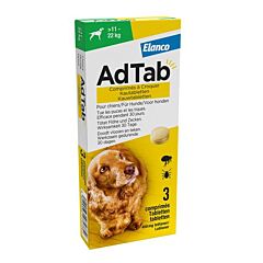 Adtab kauwtablet voor honden (>11 - 22 kg) 3 tabletten