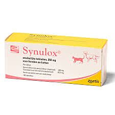 Synulox smakelijke tabletten 50 mg 100 tabletten