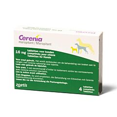 Cerenia 16 mg 4 tabletten