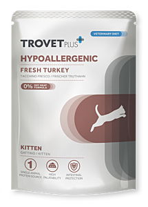 TROVETPLUS Pouch Cat Kit.Hypoallerg.Turkey 12x85g