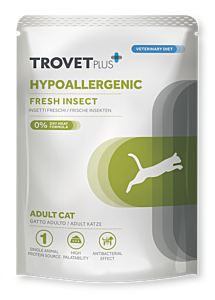 TROVETPLUS Pouch Cat Hypoallerg.Insect 12x85 gr