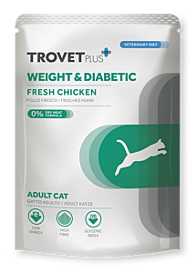 TROVETPLUS Pouch Cat Weight & Diabetic 12x85 gr.