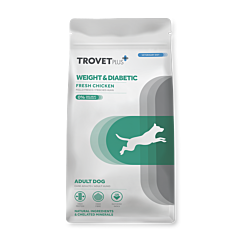 TROVETPLUS Adult Dog Weight & Diabetic Chicken 100 g Sample