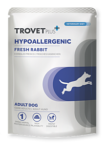 TROVETPLUS Pouch Dog Hypoaller. Rabbit 12x300g THT 20-06-26