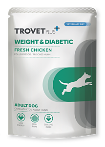 TROVETPLUS Pouch Dog Weight & Diabetic 12x100g