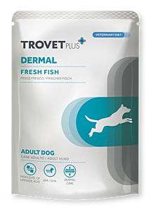 TROVETPLUS Pouch Dog Dermal 12x300 gr. LVT ONBEKEND
