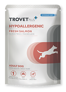 TROVETPLUS Pouch Dog Hypoallergenic Salmon 12x300g LVT ONB.