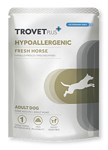 TROVETPLUS Pouch Dog Hypoallergenic Horse 12x300g