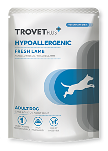 TROVETPLUS Pouch Dog Hypoallergenic Lamb 12x300g