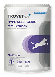 TROVETPLUS Pouch Dog Hypoallerg. Venison 12x300g
