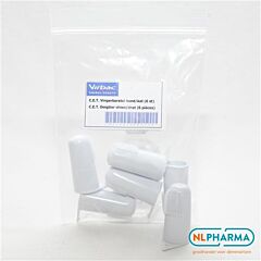 C.E.T. Vingerborstel hond/kat 6 stuks