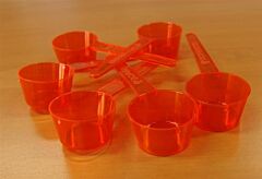 Maatschep Dopharma 28 ml oranje 100 stuks