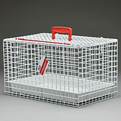 Katten vervoerder rood (transport mand)