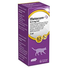 Metacam Kat Cavia 0,5mg/ml orale suspensie 3ml