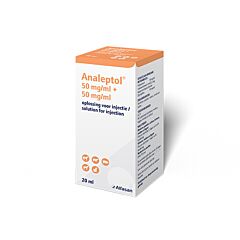 Analeptol 50 mg/ml + 50 mg/ml opl. Inj. 20 ml
