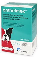 Anthelmex hond 104 kauwtabletten