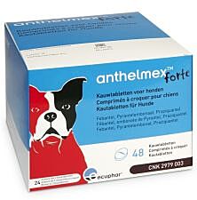 Anthelmex Forte hond 48 kauwtabletten
