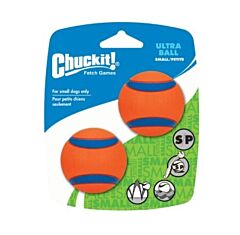 Chuckit Ultra Orange Ball S 2-pack
