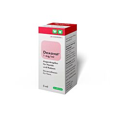 Dexavet 1 mg/ml oogdruppels 5 ml CASCADE
