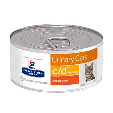 PD Feline c/d Blikjes per tray 24x156g UITVERKOPEND