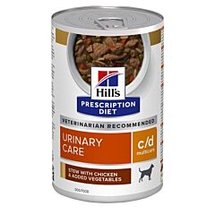 PD Canine c/d Multicare Chicken&Veget. Stew 12x354gr UITVER