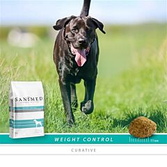 Sanimed Dog Weight Control sample 10 x 125 gram