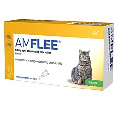 Amflee 50 mg spot-on kat 3 pipetten