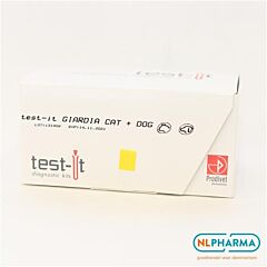 Test-it Giardia cat + dog 5 testen