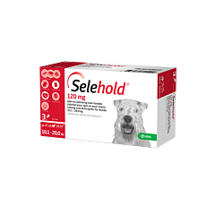 Selehold 120mg spot-on hond 10,1 – 20,0 kg 3 pipet ACTIE 10%