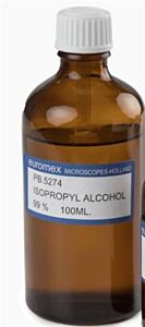 Microscoop reinigingsmiddel Isopropyl alcohol 100 ml UITVERK