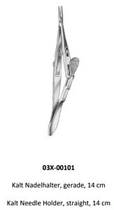 Naaldvoerder Kalt recht 14cm  - 03X-00101