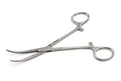 KRUUSE Rochester Pean Artery Forceps, 16 cm / 6.3", curved