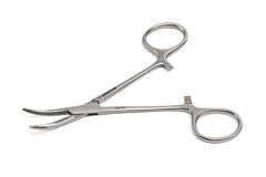 KRUUSE Spencerwells Artery Forceps, 12.5 cm / 4.9", curved