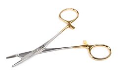 KRUUSE TC Gold Olsen-Hegar Needle Holder, 14 cm / 5.5"