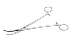 KRUUSE Spencerwells Artery Forceps, 23 cm / 9.1", curved