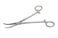 KRUUSE Spencerwells Artery Forceps, 18 cm / 7.1", curved