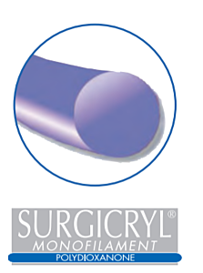 Surgicryl Monofilament ep-3.5 usp 0 DS30 75 cm violet 12 st.