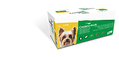 Credelio Plus 56,25mg/2,11mg 18 tabl.(1,4‒2,8 kg)
