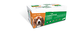 Credelio Plus 450 mg/16,88 mg 18 tabl.(>11‒22 kg)