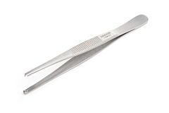 KRUUSE Standard Tissue Forceps, 10 cm / 3.9", 1x2 teeth
