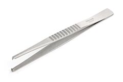 KRUUSE Treves Tissue Forceps, 12.5 cm / 4.9", 1x2 teeth