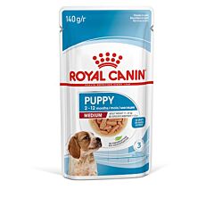 Royal Canin Puppy Medium 10 x 140 gr pouch