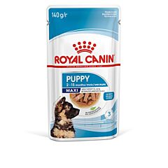 Royal Canin Puppy Maxi 10 x 140 gr pouch
