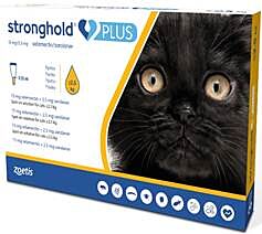 Stronghold Plus 0,25 ml kat spot-on S <2,5 kg 3 pipetten