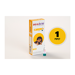 Bravecto Spot On zeer kl.hond 2-4,5kg 1pip.