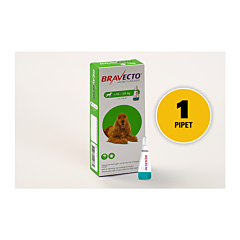 Bravecto Spot On Mid.gr.hond 10-20kg 1 pip.