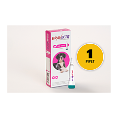 Bravecto Spot On zeer gr. hond 40-56kg 1pip