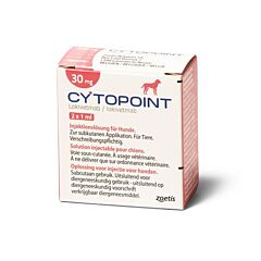 Cytopoint 30mg hond 20-30kg 2 x 1ml